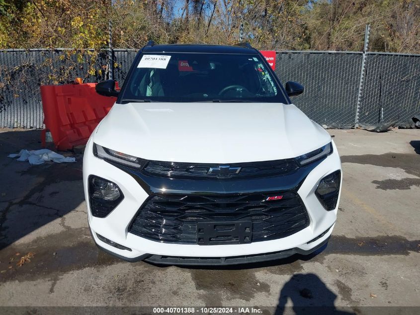 2023 Chevrolet Trailblazer Fwd Rs VIN: KL79MTSL7PB104016 Lot: 40701388