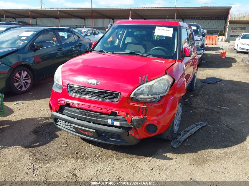 2013 Kia Soul VIN: KNDJT2A57D7575274 Lot: 40701405