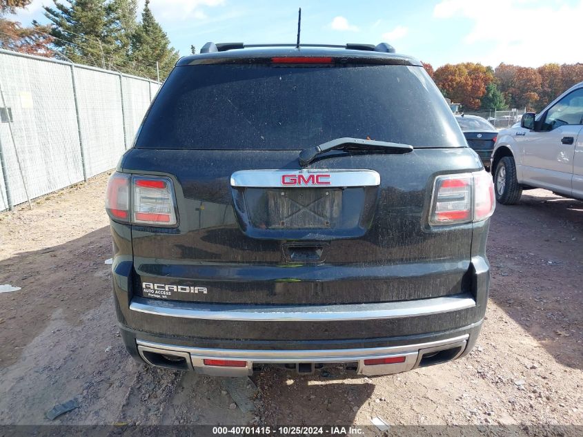 2014 GMC Acadia Denali VIN: 1GKKRTKD0EJ342070 Lot: 40701415