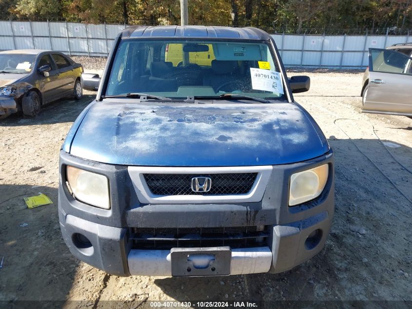 2006 Honda Element Ex VIN: 5J6YH186X6L010739 Lot: 40701430