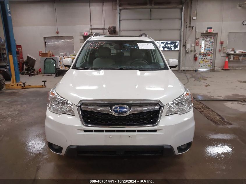 2016 Subaru Forester 2.5I Limited VIN: JF2SJARC6GH500850 Lot: 40701441