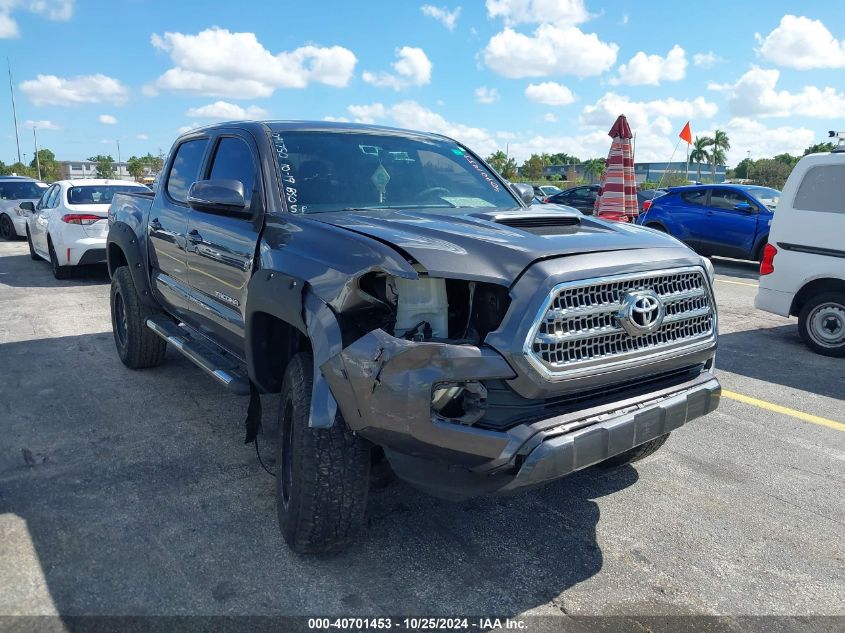 2017 Toyota Tacoma Trd Sport VIN: 5TFCZ5AN5HX091750 Lot: 40701453