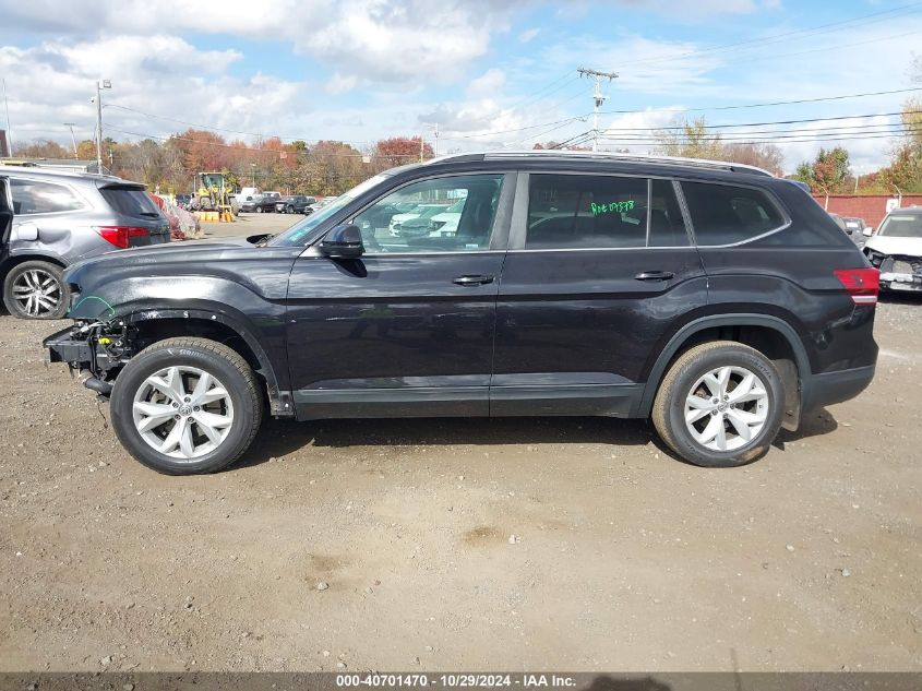 2018 Volkswagen Atlas 2.0T Se/2.0T Se W/Technology VIN: 1V2DP2CA2JC593727 Lot: 40701470