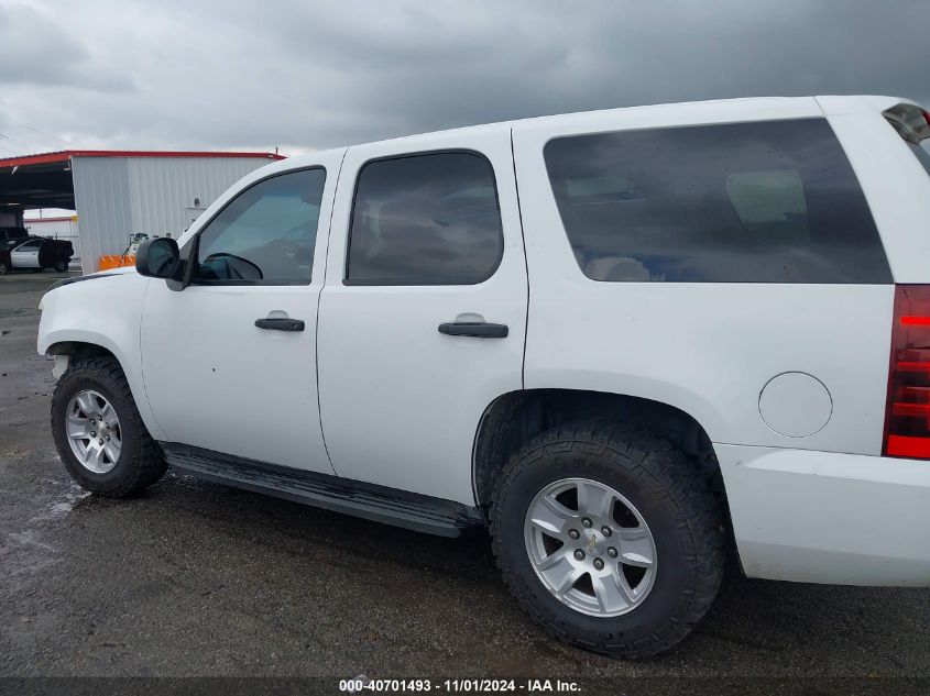 2013 Chevrolet Tahoe Commercial Fleet VIN: 1GNLC2E05DR160151 Lot: 40701493