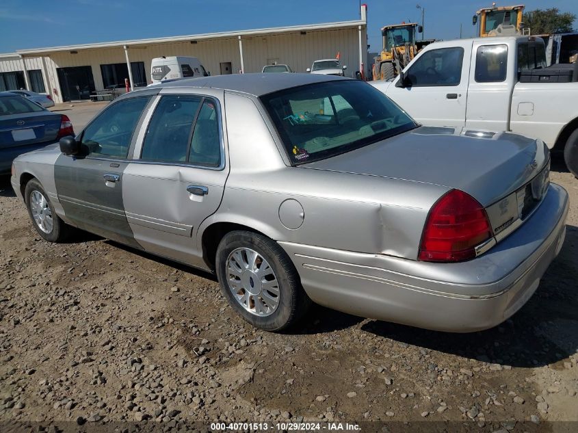 2003 Ford Crown Victoria Lx VIN: 2FAFP74W03X204712 Lot: 40701513