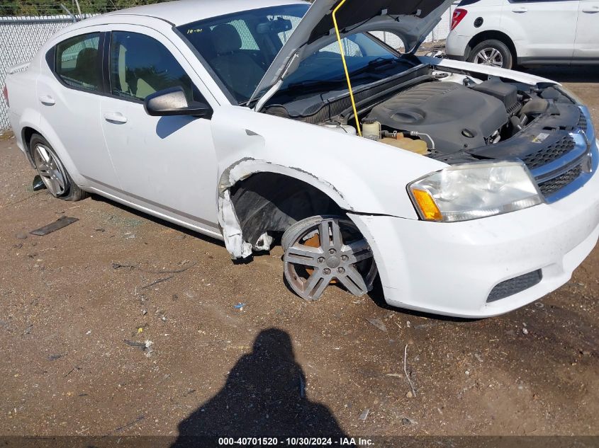 2014 Dodge Avenger Se VIN: 1C3CDZAG4EN218295 Lot: 40701520