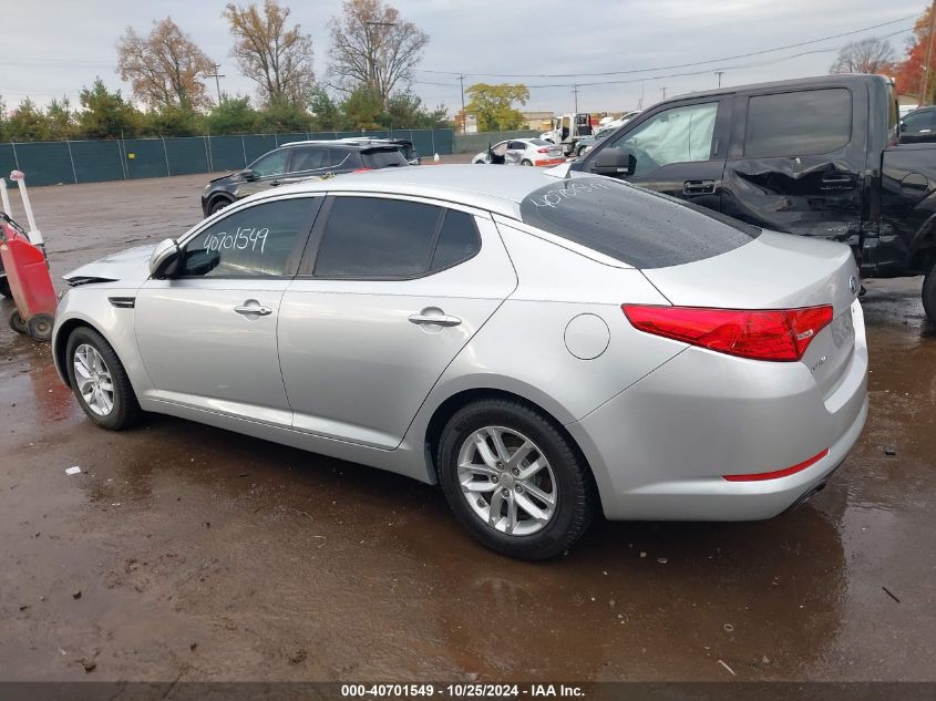 2013 Kia Optima Lx VIN: 5XXGM4A71DG245013 Lot: 40701549