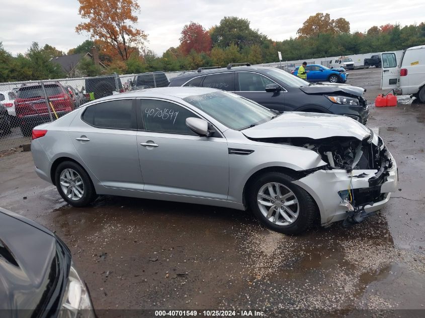 2013 Kia Optima Lx VIN: 5XXGM4A71DG245013 Lot: 40701549