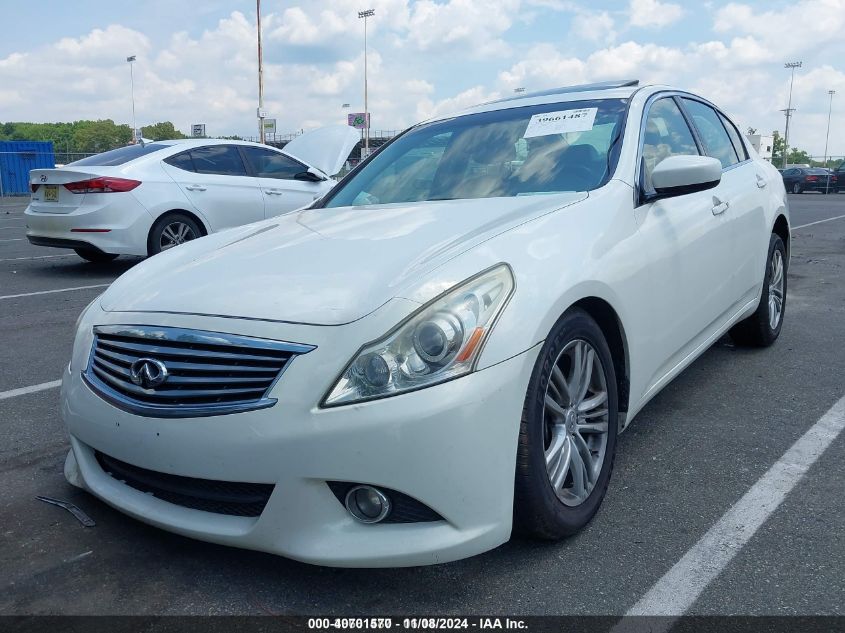 VIN JN1CV6AR7DM750852 2013 Infiniti G37X no.2