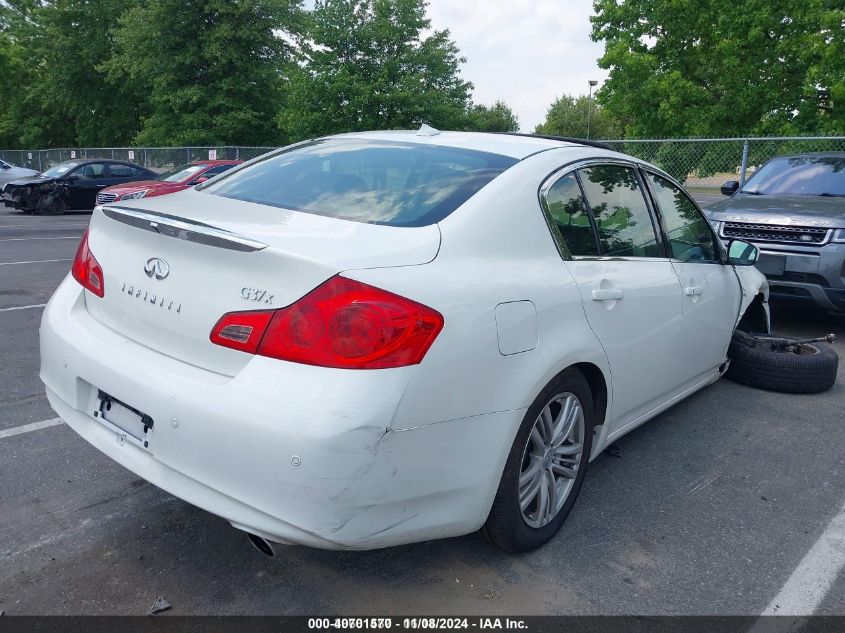 VIN JN1CV6AR7DM750852 2013 Infiniti G37X no.4