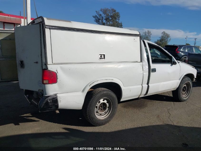 1996 Chevrolet S Truck S10 VIN: 1GCCS14X5T8147022 Lot: 40701598