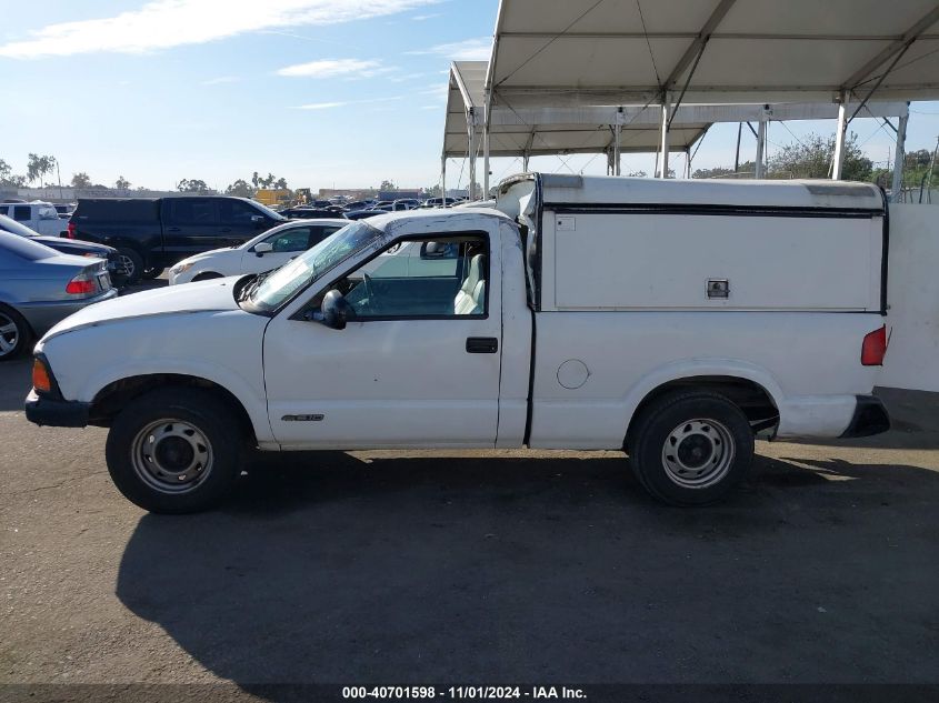 1996 Chevrolet S Truck S10 VIN: 1GCCS14X5T8147022 Lot: 40701598