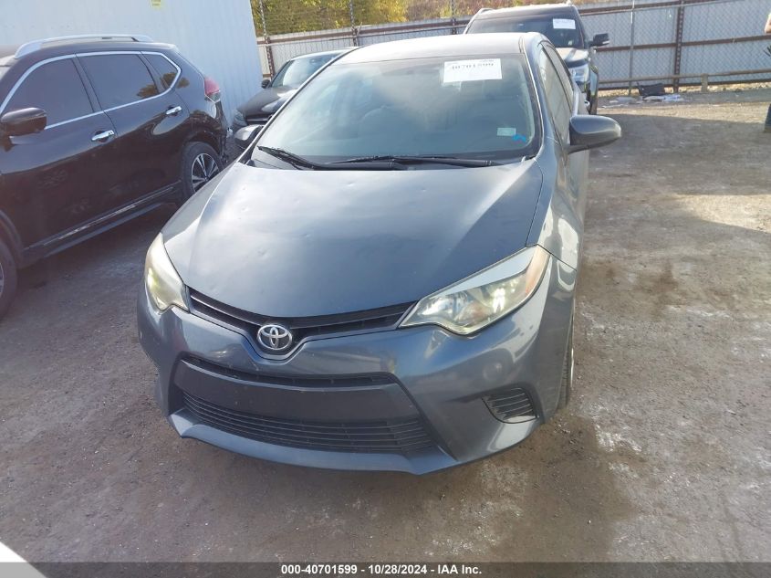 2015 TOYOTA COROLLA LE - 5YFBURHE6FP225832