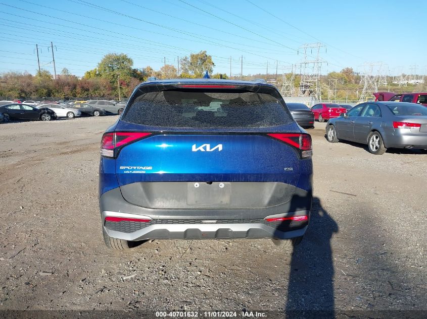 2023 Kia Sportage Ex VIN: 5XYK3CAF5PG005090 Lot: 40701632