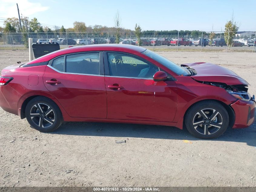 2024 Nissan Sentra Sv Xtronic Cvt VIN: 3N1AB8CV9RY257829 Lot: 40701633