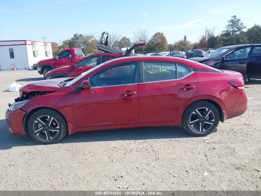 2024 Nissan Sentra Sv Xtronic Cvt VIN: 3N1AB8CV9RY257829 Lot: 40701633