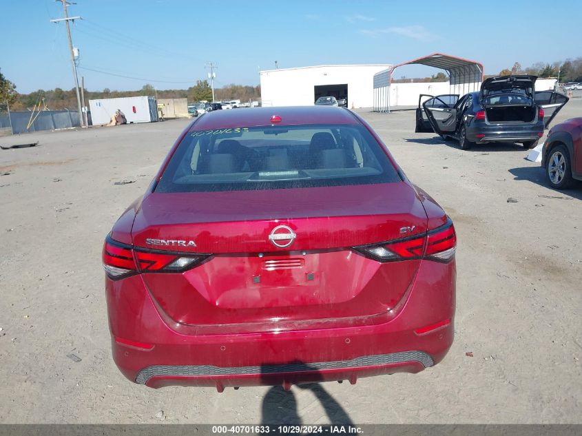 2024 Nissan Sentra Sv Xtronic Cvt VIN: 3N1AB8CV9RY257829 Lot: 40701633