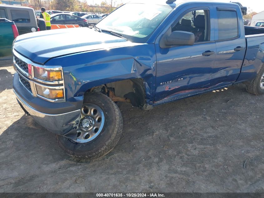 2015 Chevrolet Silverado 1500 Ls VIN: 1GCVKPEH2FZ198558 Lot: 40701635