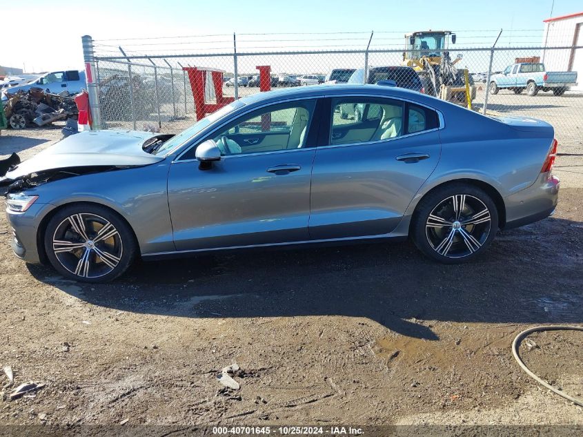 2019 Volvo S60 T6 Inscription VIN: 7JRA22TL3KG007195 Lot: 40701645