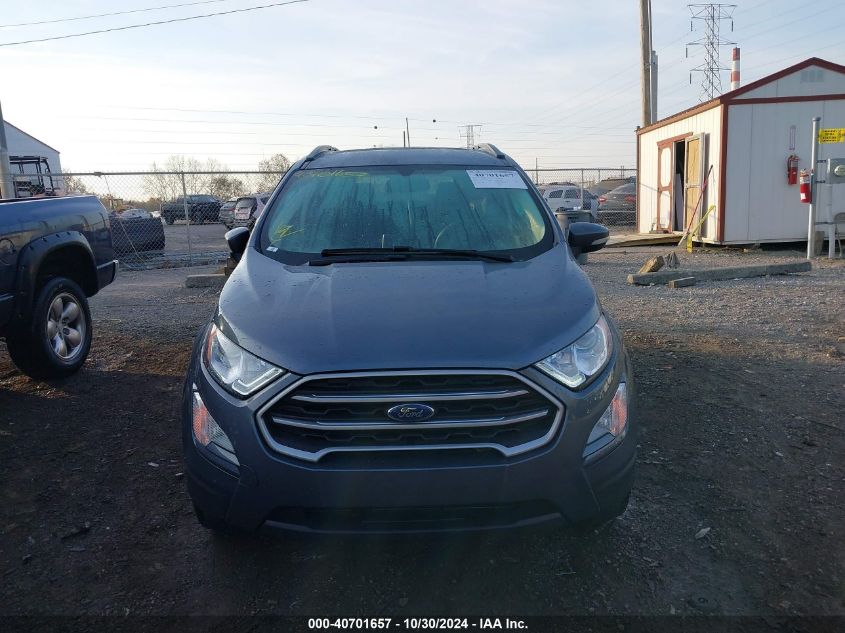 2021 Ford Ecosport Se VIN: MAJ6S3GL5MC400166 Lot: 40701657