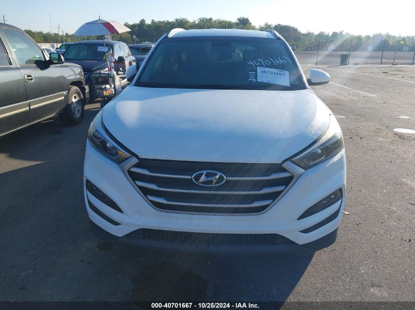 2017 Hyundai Tucson Se VIN: KM8J33A41HU484789 Lot: 40701667