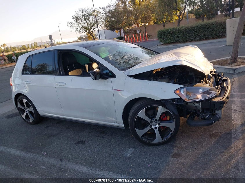 2015 VOLKSWAGEN GOLF GTI 2.0T AUTOBAHN 4-DOOR - 3VW5T7AU4FM103979