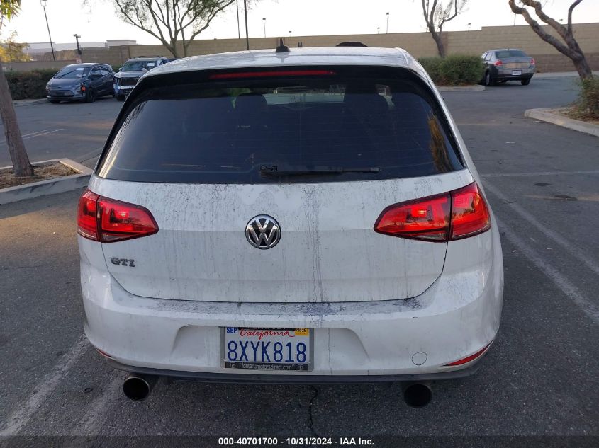 2015 VOLKSWAGEN GOLF GTI 2.0T AUTOBAHN 4-DOOR - 3VW5T7AU4FM103979