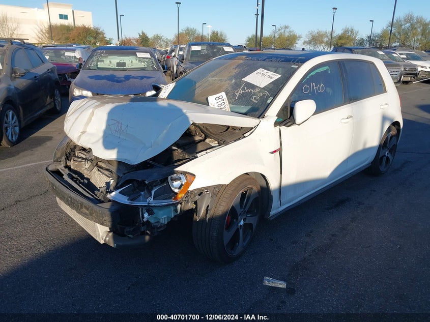 2015 VOLKSWAGEN GOLF GTI 2.0T AUTOBAHN 4-DOOR - 3VW5T7AU4FM103979