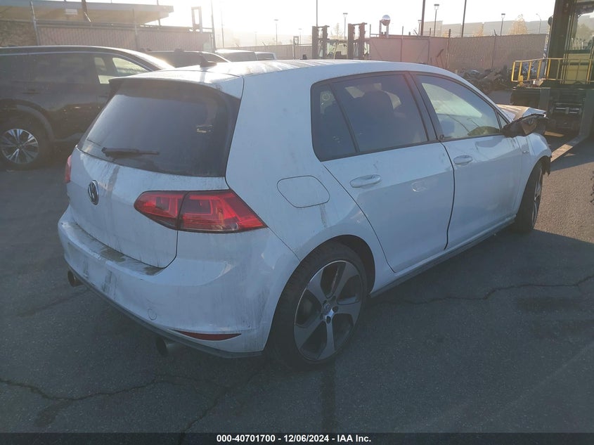 2015 VOLKSWAGEN GOLF GTI 2.0T AUTOBAHN 4-DOOR - 3VW5T7AU4FM103979