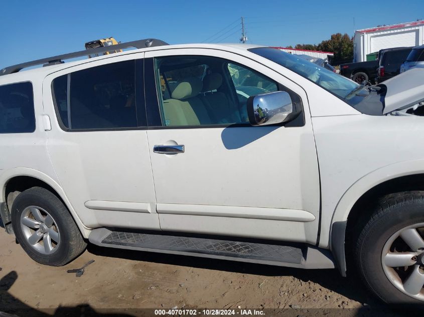 2012 Nissan Armada Sv VIN: 5N1AA0NC8CN620473 Lot: 40701702