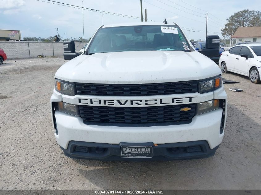 2021 Chevrolet Silverado 1500 4Wd Short Bed Custom VIN: 3GCUYBEF3MG358388 Lot: 40701744