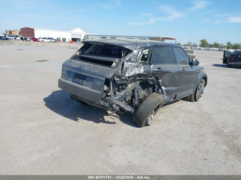 Vin: salvp2bg7fh039209, lot: 41191110, land rover range rover evoque pure 20154