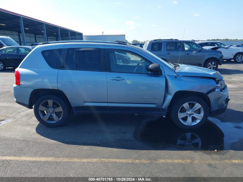 2013 Jeep Compass Latitude VIN: 1C4NJCEA3DD116541 Lot: 40701765