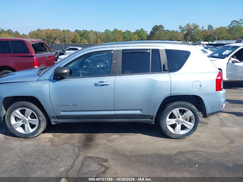 2013 Jeep Compass Latitude VIN: 1C4NJCEA3DD116541 Lot: 40701765