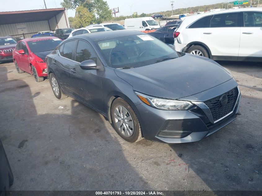 2021 Nissan Sentra S Xtronic Cvt VIN: 3N1AB8BVXMY311102 Lot: 40701793