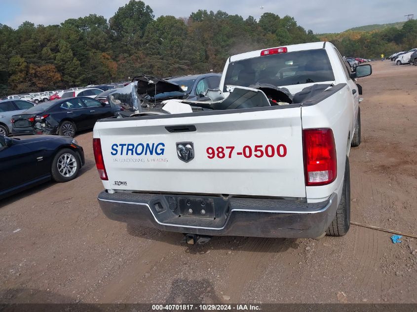 2022 Ram 1500 Classic Tradesman 4X2 8' Box VIN: 3C6JR6DG6NG352482 Lot: 40701817