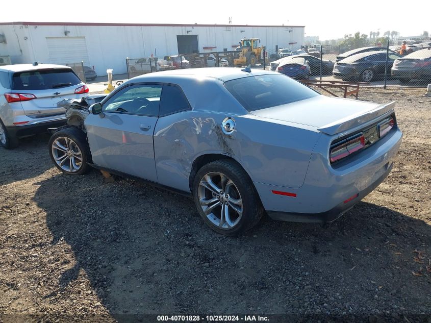 VIN 2C3CDZBT9NH125289 2022 DODGE CHALLENGER no.3