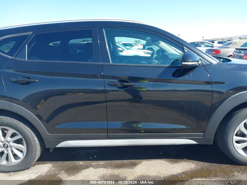 2017 Hyundai Tucson Se Plus VIN: KM8J33A49HU541501 Lot: 40701853