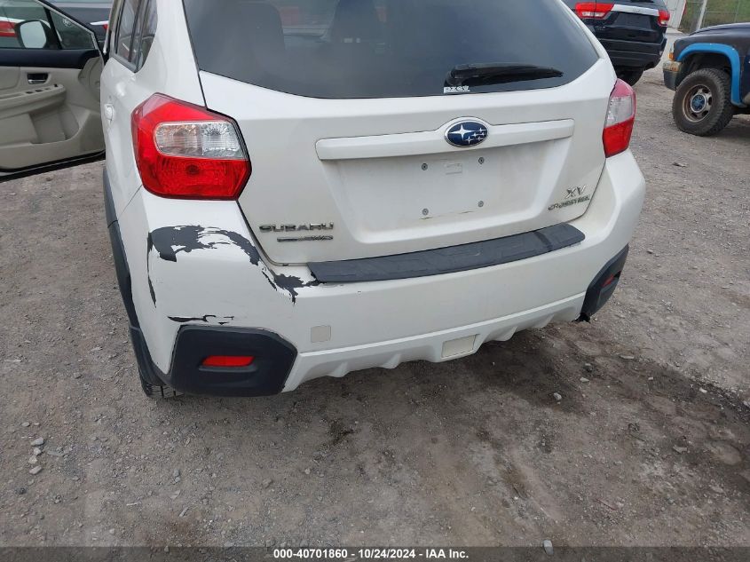 2013 Subaru Xv Crosstrek 2.0I Premium VIN: JF2GPACC0D2861762 Lot: 40701860