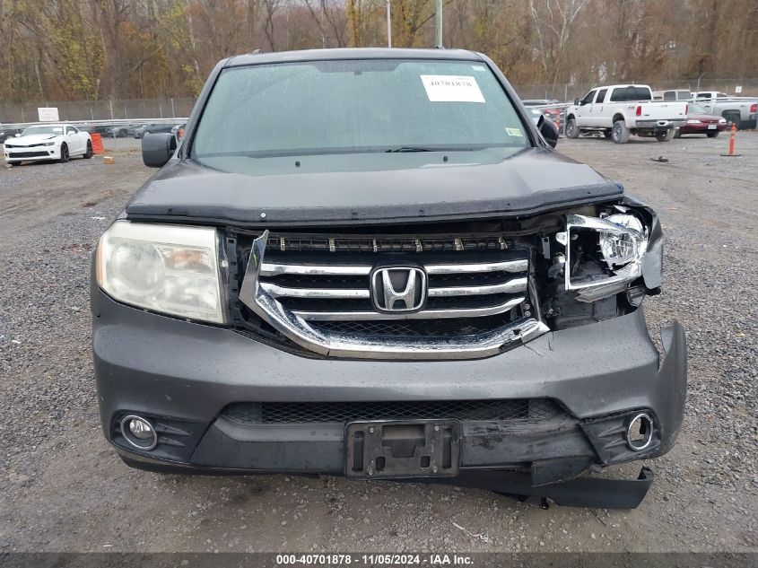 2013 Honda Pilot Ex VIN: 5FNYF4H48DB003154 Lot: 40701878