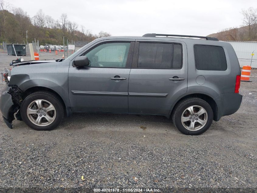 2013 Honda Pilot Ex VIN: 5FNYF4H48DB003154 Lot: 40701878