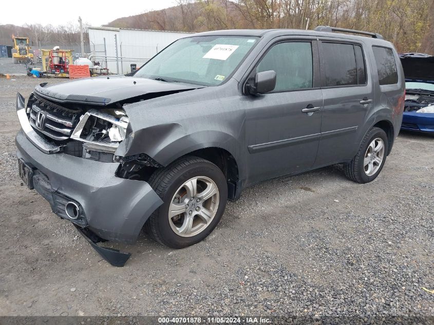 2013 Honda Pilot Ex VIN: 5FNYF4H48DB003154 Lot: 40701878