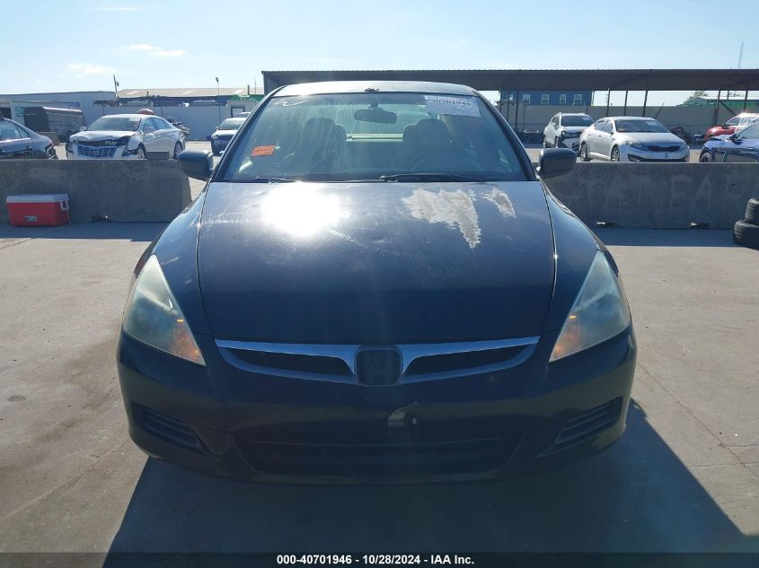 2007 Honda Accord 3.0 Se VIN: 1HGCM66437A007786 Lot: 40701946