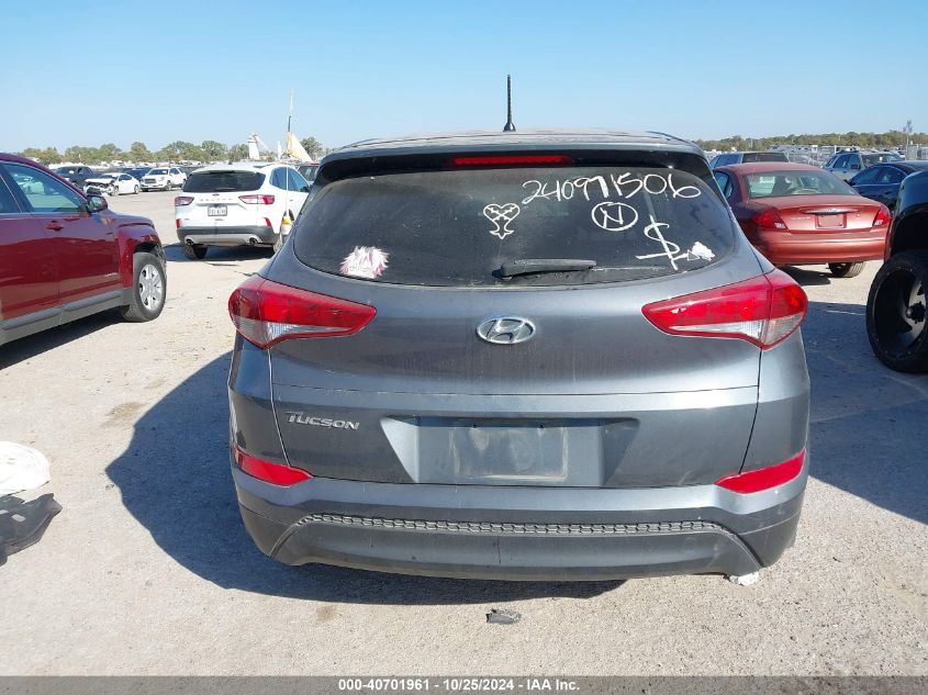 2018 Hyundai Tucson Se VIN: KM8J23A41JU608777 Lot: 40701961