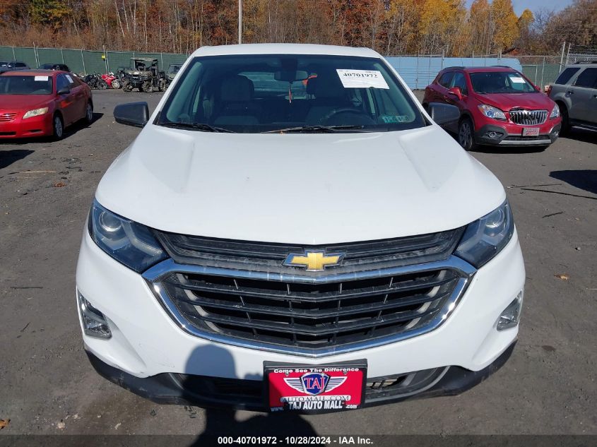 2019 Chevrolet Equinox Ls VIN: 2GNAXHEV8K6221527 Lot: 40701972