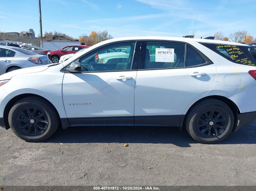 2019 Chevrolet Equinox Ls VIN: 2GNAXHEV8K6221527 Lot: 40701972