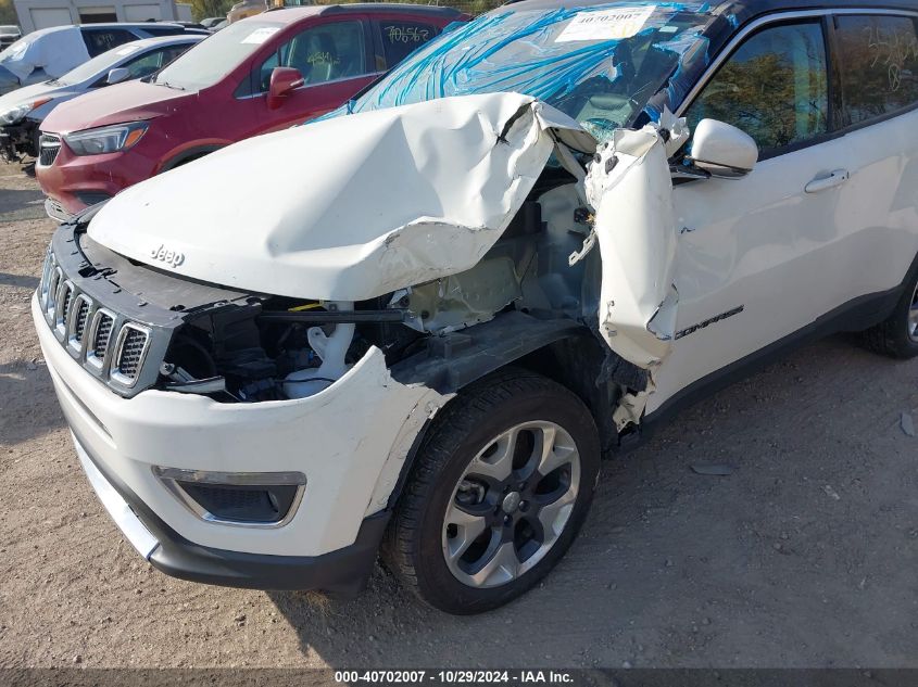 2018 Jeep Compass Limited 4X4 VIN: 3C4NJDCB3JT354090 Lot: 40702007