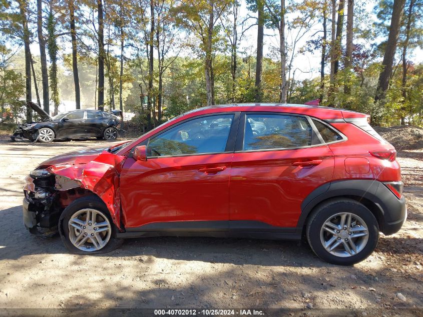 2022 Hyundai Kona Se VIN: KM8K2CABXNU848242 Lot: 40702012