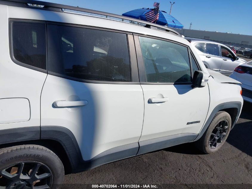 2019 Jeep Renegade Altitude Fwd VIN: ZACNJABB4KPK23286 Lot: 40702064