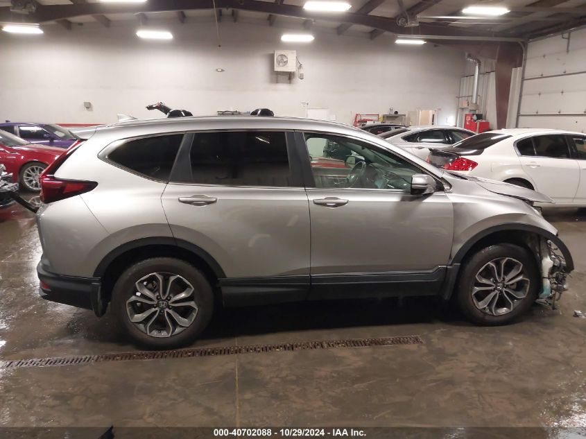 2022 Honda Cr-V Awd Ex-L VIN: 2HKRW2H83NH639334 Lot: 40702088